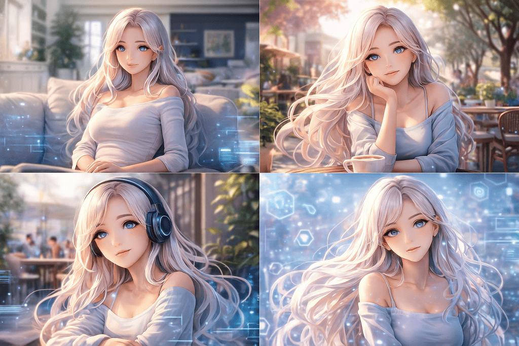 Anime girlfriend AI